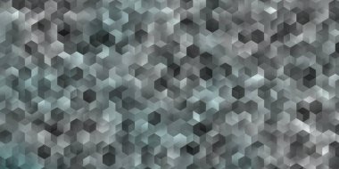 Altıgen şekilde hafif BLUE vektör şablonu. Renkli altıgenli soyut illüstrasyon. Marka kitabınız için yeni şablon.