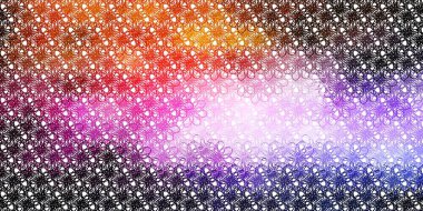 Açık pembe, kırmızı çizgili vektör deseni. Soyut bir şekilde gradyan eğimli bir tasvir. Reklamlar ve reklamlar için desen.