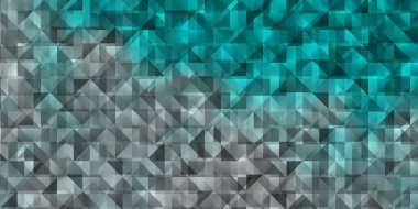 Çokgen biçimli hafif BLUE vektör deseni. Soyut üçgenli dekoratif tasarım. Terfileriniz için tasarım.