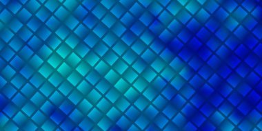 Dikdörtgenli hafif BLUE vektör arka planı. Soyut arkaplanda renkli gradyan olan dikdörtgenler. İş tanıtımınız için tasarım.