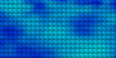 Dikdörtgenli hafif Mavili vektör şablonu. Gradyan dikdörtgenleri ve kareleri olan renkli çizimler. İş broşürleri, broşürler için desen