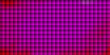 Dikdörtgenli açık pembe vektör şablonu. Gradyan dikdörtgenleri ve kareleri olan renkli çizimler. Reklamlar ve reklamlar için desen.