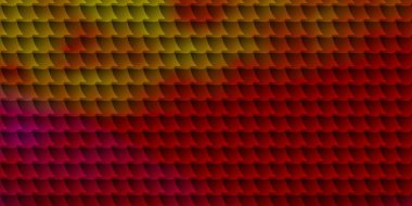 Açık pembe, dikdörtgenli sarı vektör arkaplan. Soyut arkaplanda renkli gradyan olan dikdörtgenler. Reklamlar ve reklamlar için desen.