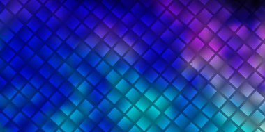 Koyu pembe, dikdörtgenli mavi vektör şablonu. Soyut tarzda dikdörtgenleri olan modern tasarım. İniş sayfası için modern şablon.