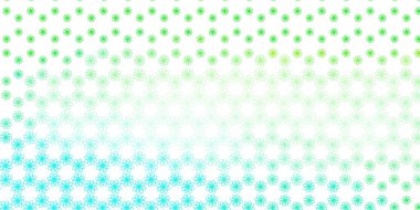 Kavisli açık yeşil vektör arkaplanı. Soyut bir şekilde gradyan eğimli bir tasvir. Web siteleri, iniş sayfaları için desen.