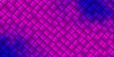 Açık pembe, dikdörtgenli mavi vektör şablonu. Soyut arkaplanda renkli gradyan olan dikdörtgenler. Reklamınız, posteriniz, afişiniz için en iyi tasarım.