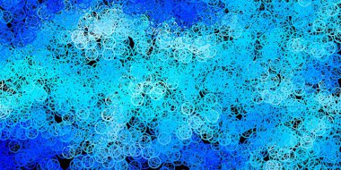 Din sembollü koyu mavi vektör dokusu. Gotik eğilimli soyut illüstrasyon. Sihir için dizayn, ruhsal olaylar.