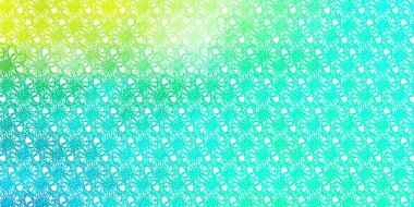 Dairesel yay ile açık yeşil vektör dokusu. Eğri çizgileri olan renkli çizimler. Reklamlar ve reklamlar için desen.