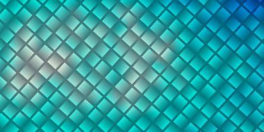 Çokgen biçiminde hafif BLUE vektör arkaplanı. Gradyan dikdörtgenleri ve kareleri olan renkli çizimler. Reklamlar ve reklamlar için desen.