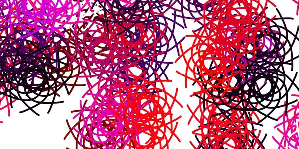 Світло Рожевий Жовтий Векторний Шаблон Абстрактними Формами Простий Дизайн Абстрактному — стоковий вектор
