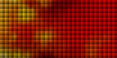 Açık yeşil, sarı vektör arkaplanı çokgen biçiminde. Gradyan dikdörtgenleri ve kareleri olan renkli çizimler. İş broşürleri, broşürler için desen