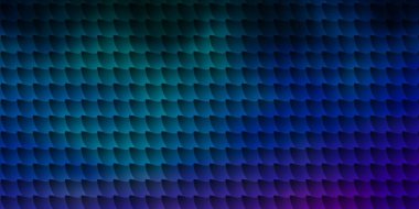 Açık mavi, kare şeklinde kırmızı vektör deseni. Soyut tarzda dikdörtgenleri olan modern tasarım. Reklamınız, posteriniz, afişiniz için en iyi tasarım.