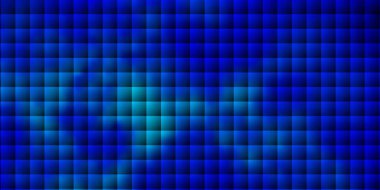 Dikdörtgenli koyu mavi vektör şablonu. Soyut arkaplanda renkli gradyan olan dikdörtgenler. Cep telefonları için şablon.