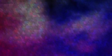 Koyu pembe, çizgileri ve üçgenleri olan yeşil vektör arkaplan. Renkli üçgenli modern gradyan çizimi. Web siteleri için desen.