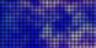 Açık Pembe, mavi vektör arka planı çokgen biçiminde. Gradyan dikdörtgenleri olan bir resim. İş broşürleri, broşürler için desen