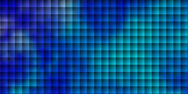 Açık Pembe, mavi vektör arka planı çokgen biçiminde. Gradyan dikdörtgenleri ve kareleri olan renkli çizimler. İniş sayfası için modern şablon.