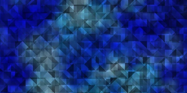 Fondo Vectorial Luz Azul Con Líneas Triángulos Gradiente Abstracto Ilustración — Vector de stock