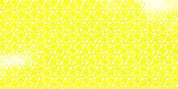 Світло Жовта Векторна Текстура Круглою Дугою Ілюстрація Півтоновому Стилі Градієнтними — стоковий вектор
