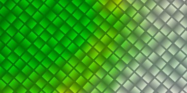 Açık yeşil vektör dokusu dikdörtgen biçiminde. Renkli dikdörtgenlerle soyut gradyan çizimi. Reklamınız, posteriniz, afişiniz için en iyi tasarım.