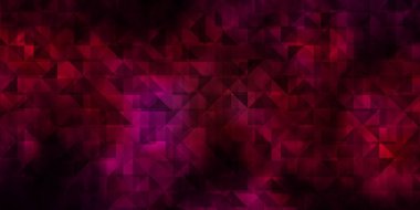 Çizgileri ve üçgenleri olan açık pembe vektör düzeni. Üçgen şekilli ışıltılı soyut çizimler. Posterler ve afişler için en iyi tasarım.