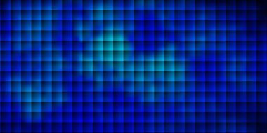 Dikdörtgenli koyu mavi vektör şablonu. Dikdörtgen şekilli yeni soyut illüstrasyon. İş tanıtımınız için tasarım.