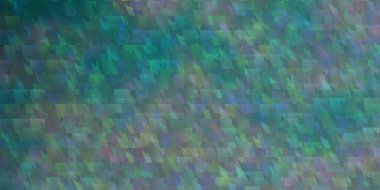 Çizgileri ve üçgenleri olan açık mavi vektör deseni. Renkli eğimli üçgenlerin çizimi. Posterler ve afişler için en iyi tasarım.