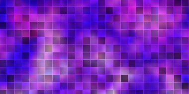 Dikdörtgenli açık mor vektör arkaplanı. Renkli dikdörtgenlerle soyut gradyan çizimi. İniş sayfası için modern şablon.