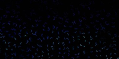 Esrarengiz sembollü koyu pembe, mavi vektör arkaplan. Sihirli ruhani güç işaretleri olan bir ilüzyon. Gizemli, mistik tasarımlar için arkaplan.