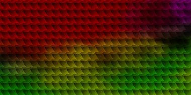 Kare biçiminde ışık çok renkli vektör deseni. Soyut tarzda dikdörtgenleri olan modern tasarım. Web siteleri, iniş sayfaları için desen.