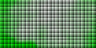 Açık yeşil arkaplan ve dikdörtgenler. Renkli dikdörtgenlerle soyut gradyan çizimi. Cep telefonları için şablon.