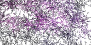 Dairesel yay ile açık pembe vektör arkaplan. Yaylı basit bir şekilde gradyan çizimi. İş broşürleri, broşürler için desen