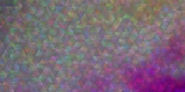 Açık pembe, sarı vektör desenli çizgiler, üçgenler. Basit bir şekilde üçgenli renkli bir çizim. Web siteleri için desen.