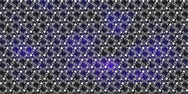 Kıvrımlı açık mor vektör deseni. Eğri çizgileri olan renkli çizimler. Broşürler, broşürler için desen.