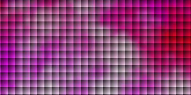 Dikdörtgenli açık pembe vektör şablonu. Renkli dikdörtgenlerle soyut gradyan çizimi. Reklamlar ve reklamlar için desen.