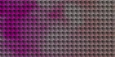 Kare biçiminde açık pembe vektör deseni. Gradyan dikdörtgenleri ve kareleri olan renkli çizimler. Reklamlar ve reklamlar için desen.