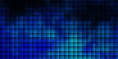 Dikdörtgenli hafif Mavili vektör arkaplanı. Dikdörtgenli soyut gradyan çizimi. Cep telefonları için şablon.