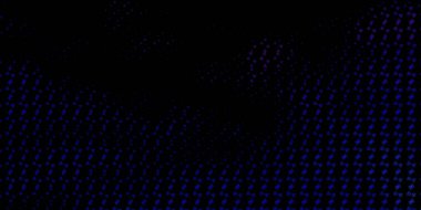 Koyu pembe, dini sembollü mavi vektör dokusu. Renkli mistik semboller. Antik tarzda bir eğilim var. Gizemli, mistik tasarımlar için arkaplan.