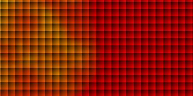 Açık mavi, dikdörtgenli kırmızı vektör şablonu. Renkli dikdörtgenlerle soyut gradyan çizimi. İş broşürleri, broşürler için desen