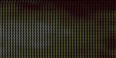 Din sembollü koyu turuncu vektör dokusu. Cadılık formlarıyla soyut tarzda geçmişe dönük tasarım. Doğaüstü tasvirler için basit tasarım.