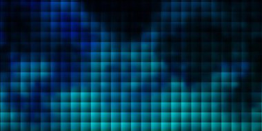 Dikdörtgenli hafif Mavili vektör arkaplanı. Renkli dikdörtgenlerle soyut gradyan çizimi. İniş sayfası için modern şablon.