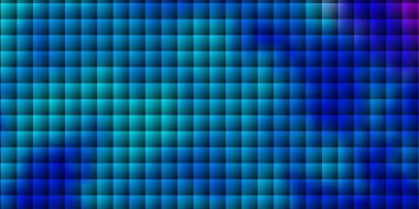 Açık pembe, dikdörtgenli mavi vektör şablonu. Dikdörtgenli soyut gradyan çizimi. İş broşürleri, broşürler için desen