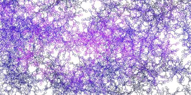 Açık Mor, yaylı pembe vektör arkaplan. Eğimli dairesel kavisli parlak bir illüstrasyon. Posterleriniz ve afişleriniz için en iyi tasarım.