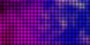 Açık Mor, dikdörtgen biçiminde pembe vektör dokusu. Gradyan dikdörtgenleri ve kareleri olan renkli çizimler. İniş sayfası için modern şablon.