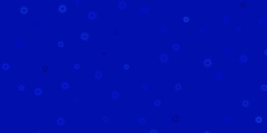 Soyut şekilli hafif BLUE vektör deseni. Soyut tarzda, gradyan formlarda basit tasarım. Reklamlarınız için modern tasarım.