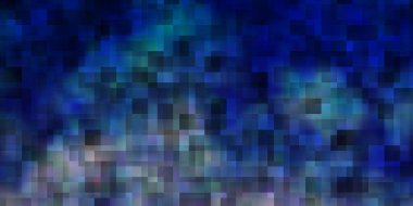 Dikdörtgenli açık mor vektör şablonu. Gradyan dikdörtgenleri olan bir resim. Cep telefonları için şablon.