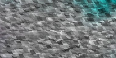 Açık pembe, üçgenli mavi vektör arkaplan. Renkli üçgenli modern soyut illüstrasyon. Broşürler, broşürler için desen