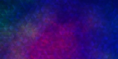 Açık mavi, kırmızı vektör arkaplan çizgileri, üçgenler. Basit formda soyut biçimdeki üçgenler. Duvar kağıtları için şablon.