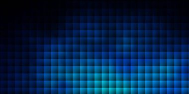 Dikdörtgenli koyu mavi vektör arkaplan. Gradyan dikdörtgenleri olan bir resim. Reklamınız, posteriniz, afişiniz için en iyi tasarım.