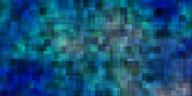 Açık pembe, dikdörtgenli mavi vektör şablonu. Soyut tarzda dikdörtgenleri olan modern tasarım. İş tanıtımınız için tasarım.