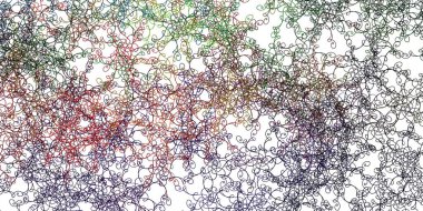 Açık yeşil, çizgileri olan kırmızı vektör şablonu. Çizgili soyut gradyan çizimi. İş tanıtımınız için tasarım.